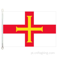 Bandeira de Guernsey 90 * 150cm 100% polyster